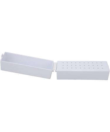 BestAlice Nail Drill Bits Holder 30 Holes Dustproof Stand Displayer Organizer Container for Nails Nail Drill Tools Container Manicure Tools for Home Use Nail Salon - Buy Online on GoSupps.com