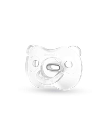 Medela Baby Soft Silicone Pacifier For babies from 0-6 months 1 piece Transparent 1 piece (1 pack)