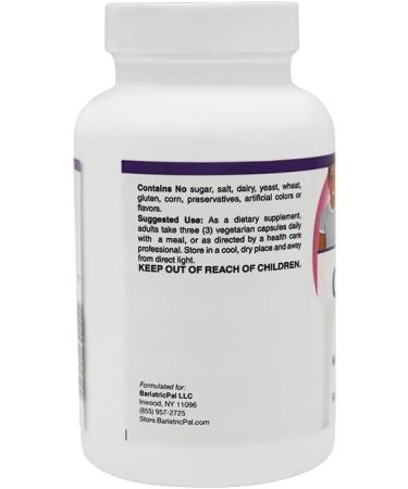 BariatricPal Calcium & Magnesium Vegetarian Capsules with D3, K2, and Boron (90 Count) 1 Count (Pack of 90) - Buy Online on GoSupps.com