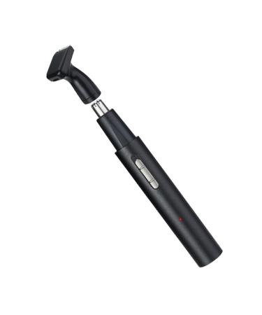 Ipetboom 1 Set Electric Nose Hair Trimmer Beard Shaving Trimmer Electric Shaver Trimmer for Ear Roots Rechargeable Fabric Shaver Metal Aluminum Tube Body Men and Women Low Noise Cleaner