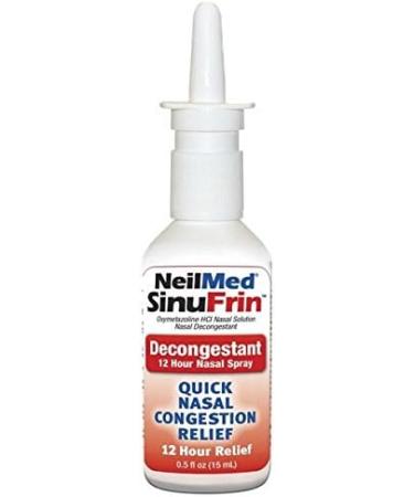 NeilMed SinuFrin Decongestant 0.5 fl oz (15mL) - Fast Relief for Nasal Congestion - Buy Online on GoSupps.com