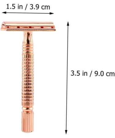 Angoily 6 Pcs Shaver Tool Set - Zinc Alloy Man's Metal Head - Premium Quality for Smooth Shaving | International Shipping Available - Buy Online on GoSupps.com