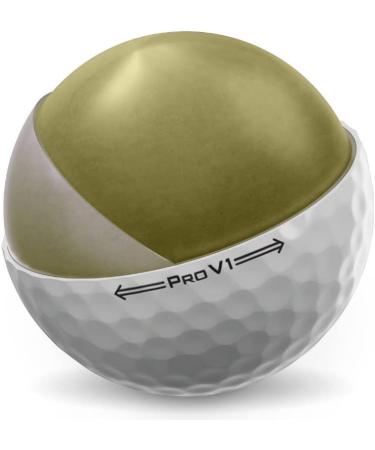 Title: Titleist Pro V1 Golf Balls - White, Standard Numbers (1-4) | One Dozen - Buy Online on GoSupps.com