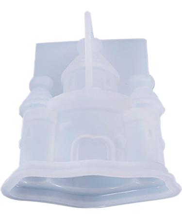 NUOBESTY 2 Pcs Three-dimensional Castle Silicone Mold Resin Crafts Silicone Cake Mold Diy Mold As Shownx2pcs 7.5X4.8X7.3CMx2pcs - Buy Online on GoSupps.com