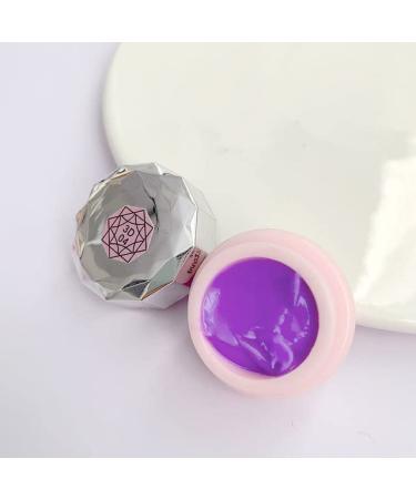 12 Colors Sculpture Nail Gel 5D Carved Sculpture Plasticine Soild UV Gel Embossment Varnish Creative DIY Nail Art Painting Gel - (Color: Purple)