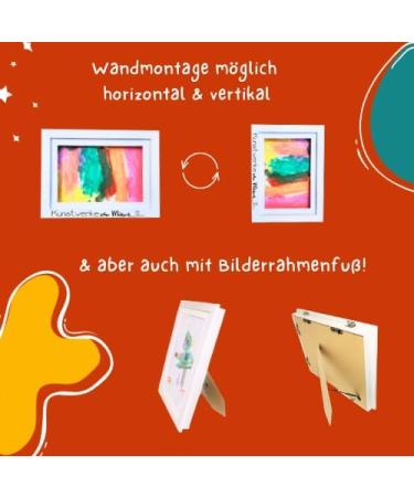 Buy Pink A4 Image Frame for Children's Drawings - Synthetic Photo Frame | International Shipping - Buy Online on GoSupps.com