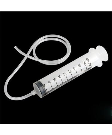 Karlling Large Syringe for Nutrient Measuring 80cm Handy Tube 100MLB(1 Pack)