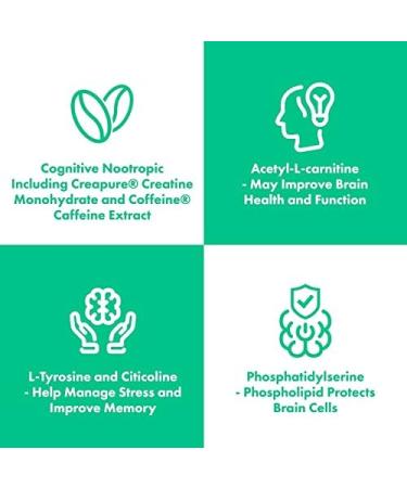 Cognitive Enhance Nootropic by LLS | 180 Capsules - 30 Servings | Brain Boosting Formula with Creatine, Acetyl L-Carnitine & More | Love Life Supplements - Buy Online on GoSupps.com