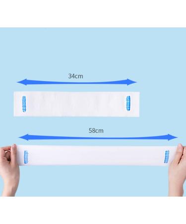 Buy 2 Rolls Disposable Barber Neck Strips - Hairdressing Neck Paper Wraps for Salon & Barber Shop | Stretchy & Convenient - International Shipping Available - Buy Online on GoSupps.com
