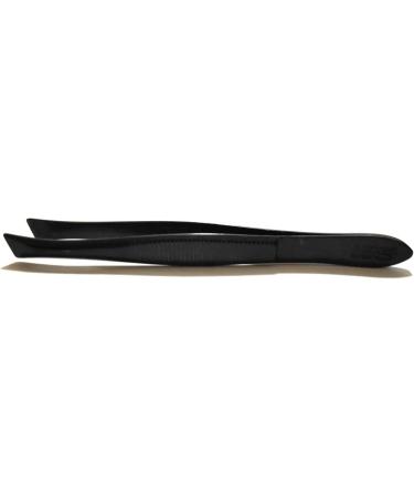 Solingen Tweezers 514 - Professional Slanted Tip for Precision Eyebrow Shaping and Facial Hair Removal | Stainless Steel, Made in Germany (Black) - Buy Online on GoSupps.com
