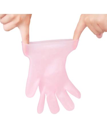 Healeved 1 Pair Whitening Moisturizing Gloves Dry Skin Gloves White Gloves Men Heel Moisturizing Gloves Cotton Gloves Mini Bottle Portable Lotion Dry Rough Skin Glove Sebs Soft Pink - Buy Online on GoSupps.com