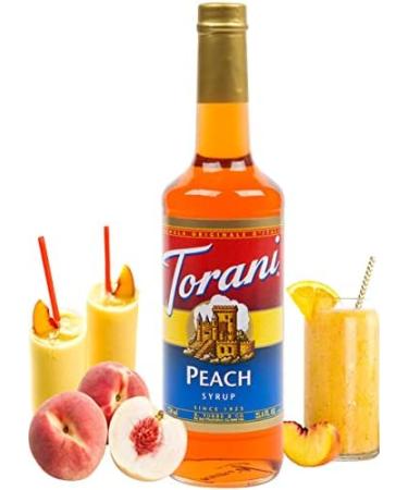 Torani Peach Flavor Syrup 750ml - Buy Online on GoSupps.com
