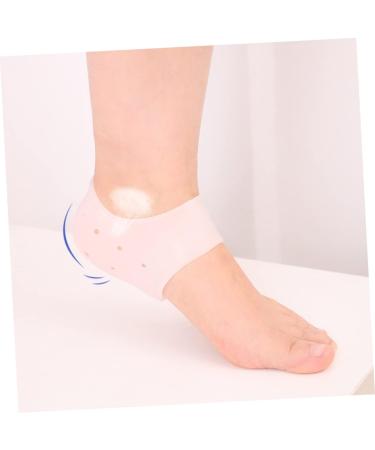 FRCOLOR 5 Pairs of Pedicure Heel Tear Spa Socks Heel Socks Foot Socks for Dry Feet Socks with Heel Pad Heel Sleeve Socks with Open Heel Socks with Heel Tear Silicone Cover - Buy Online on GoSupps.com