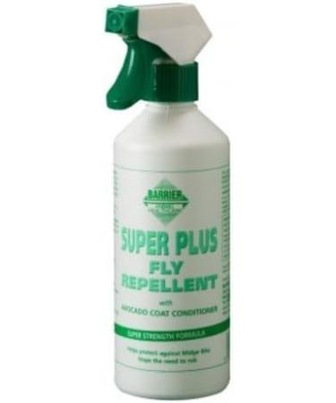Barrier Super Plus Fly Repellent for Horses - White 500 ml Clear 500 ml (Pack of 1) - Buy Online on GoSupps.com