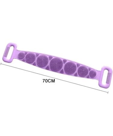 Bath Sponge Body Silicone Brush Scrub Body Exfoliation Sponge Brush Bathroom Shower Back Brush Sponges Bath (Color : Pink) - Buy Online on GoSupps.com