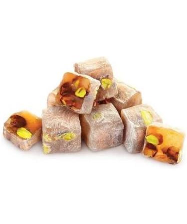 Authentic Turkish Delight with Gift Box- Luxury Exotic Flavours - No Artificial Colorant -Handcrafted in Turkey Vegan & Gluten-Free Luxury Turkish Delight with Pistachio 400g - Buy Online on GoSupps.com