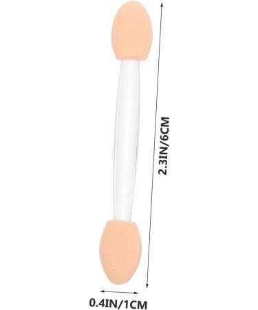 POPETPOP 150 Pcs Double Ended Eyeshadow Brush Makeup Brush Eyeshadow Sticks Eyeshadow Plastic Sticks Emulsion - Buy Online on GoSupps.com