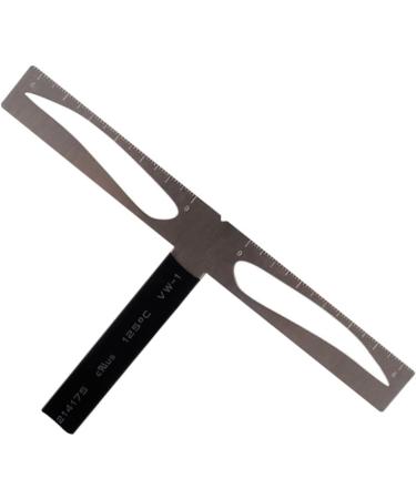 MAGICLULU 2pcs Eyebrow Stencil Kit Three-point Eyebrow Ruler Eyebrow Ruler Stencil Brow Stencils Balance Mold - Buy Online on GoSupps.com