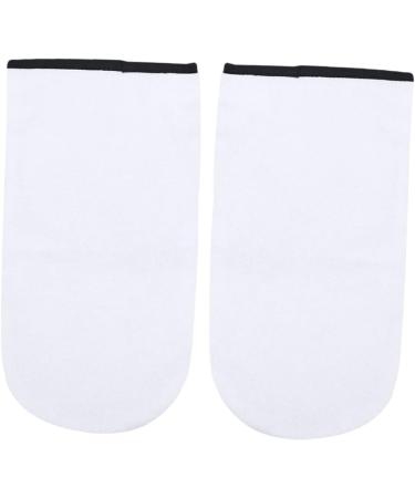 Healeved 4 Pairs Paraffin Wax Gloves Moisturizing Gloves Mittens Bath Gloves Cold Gloves Gel Gloves Hand Wax Treatment Skin Care Gloves Insulation Cotton Take a Bath White - Buy Online on GoSupps.com