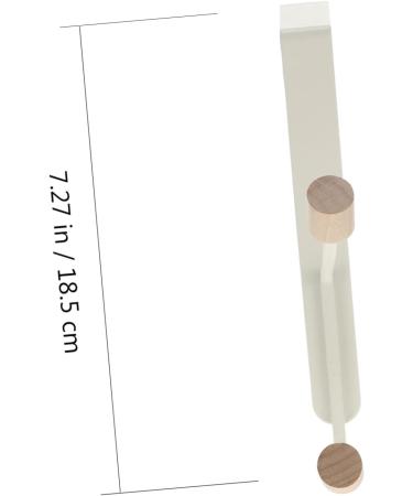 Beatifufu Storage Hooks 2pcs Coat Hook Behind Door Coat Hangers Creative Hook Back of Wrought Iron Hook Storage Wall Hanging - Buy Online on GoSupps.com