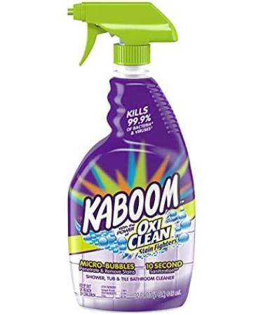 Kaboom Shower Tub & Tile Cleaner with Oxi Clean 32 oz - 4 Pack | Effective Bathroom Cleaning Solution - Buy Online on GoSupps.com