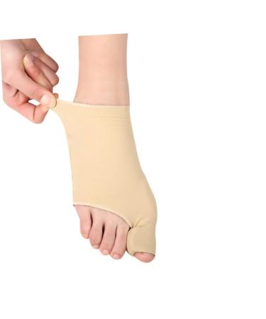 Hemoton Toe Separator Sleeve 1 Pair Bunion Pad Hallux Valgus Night Splint Bunion Relief & Orthotic Thumb Bandage - Buy Online on GoSupps.com