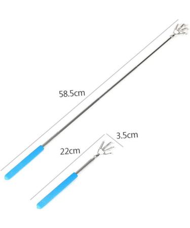 Frcolor 2-in-1 Telescopic Back Scraper & Self-Massage Tool - Personalized Rustproof Steel Gift for Body Relief - Buy Online on GoSupps.com