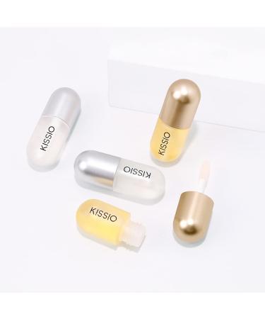 KISSIO Lip Plumper Set - Natural Lip Enhancer Serum and Plumping Balm for Hydrated Beauty Lips 5.5ml - Day And Night (05#) - Buy Online on GoSupps.com