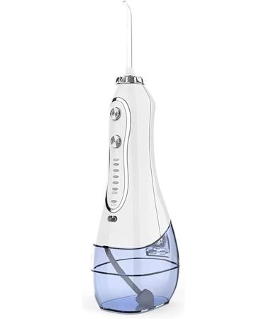 Water Flosser Cordless Dental Oral Irrigator - 300ML Portable and Rechargeable IPX7 Waterproof 5 Modes Water Flosser with Cleanable Water Tank for Home and Travel Braces & Bridges Care