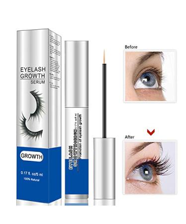 Premium Eyelash and Brow Growth Serum with Biotin & Peptides for Longer, Fuller Lashes - Buy Online on GoSupps.com