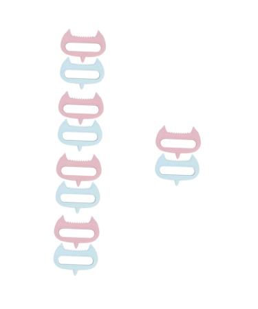 TOVINANNA 10 STK acupuncture massage device Neck massage device Acupuncture head massage device portable massage lying portable massage device Hand massager Head massager made of silicone hair brush spa