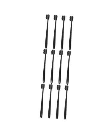Lurrose 12 pcs soft toothbrush travel toothbrush brevi toothbrush aesthetic toothbrush toothbrush with fine bristles portable toothbrush adult small toothbrush child pp