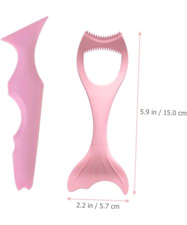 Mipcase 2pcs Eyeliner Volume Mascara Eyelash Separator Tool Mold Heat Tool Makeup Supply Lip Line Thermostat - Buy Online on GoSupps.com