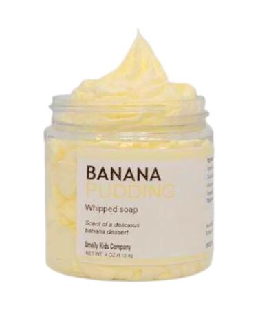 Smelly Kids Whipped Soap - Kid-Friendly Cream Body Wash & Hand Wash | Cruelty-Free Banana Pudding | 4oz Pack - Buy Online on GoSupps.com