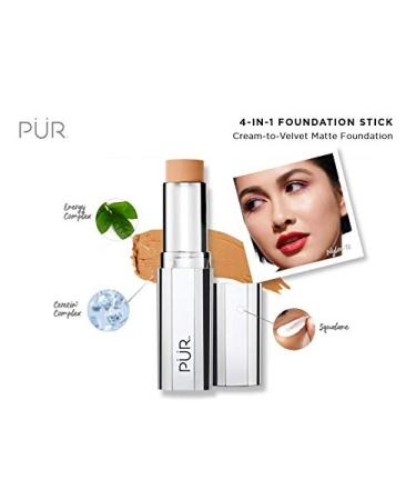 P R MINERALS 4-in-1 Foundation Stick - Dark | All-in-one Makeup Solution - Buy Online on GoSupps.com