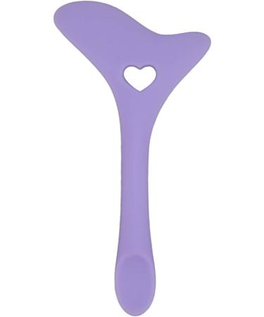 Eye Makeup Auxiliary Guard Tool Aid Stencils Wing Tips Silicone Mask Reusable Silicone Eye Makeup Aid Tool with Cream Applicator Eyeshadow Mascara Drawing (Purple) - Buy Online on GoSupps.com