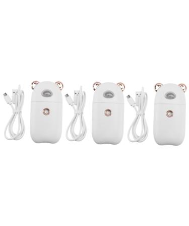 DOITOOL Portable Humidifiers 3 Pcs Beauty Humidifier Portable Electric Aroma Facial Mister Moisturizing Moisturizer