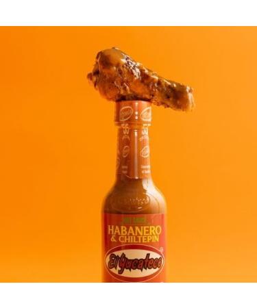 (2x 120 ml) El Yucateco Habanero & Chiltepin Hot Sauce - product of Mexico - Buy Online on GoSupps.com