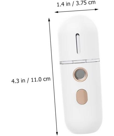 POPETPOP Vaporisateur Facial Nanom trique Portable Petit Appareil Hydratant Visage pour Femmes Usage Quotidien Bureau Voyage Couleur Blanche - Buy Online on GoSupps.com