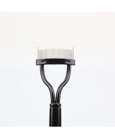 Verdant Touch Eyebrow Brush Portable Steel Eyelash and Eyebrow Comb Brush Foldable Lash Separator Cosmetic Tool - Buy Online on GoSupps.com
