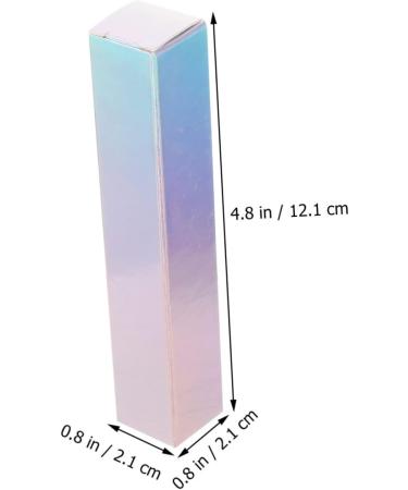  FRCOLOR FRCOLOR 50pcs Cardboard Packaging Boxes with Black Lip Gloss Lip Gloss Wrap Kraft Paper Boxes Reusable Cosmetic - Buy Online on GoSupps.com