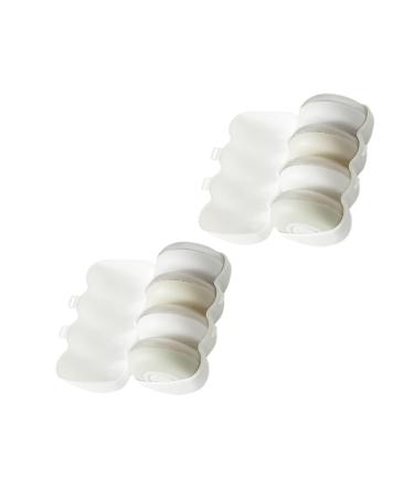 FRCOLOR 2 Sets Push Type Lotion Bottle Portable Sub Bottle Shampoo Bottle Plastic Container Refillable Liquid Container Shampoo Dispenser Bottle Hand Soap Dispenser Bottled Travel Round Pp