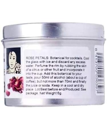 Cocktail Botanicals Rose Petals (2 cans of 6 g) - Carmencita - Buy Online on GoSupps.com