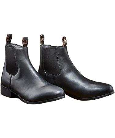 Dublin Kids Leather Jodhpur Boots - Size 13M US Little Kid in Black - Buy Online on GoSupps.com