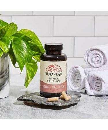 TERRA ORIGIN Inner Balance Supplement Capsules | Stress Relief Formula with Rhodiola, Astragalus, Holy Basil & Ashwagandha | 90 Servings - Buy Online on GoSupps.com