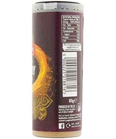 Schwartz Mild Curry Powder 85g - Authentic Spice Blend (Pack of 1) - Buy Online on GoSupps.com