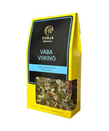 Kubja Free Viking premium herbal tea from wild coastal plants caffeinefree 100 natural handpicked in Estonia 60 g