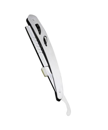 Frcolor Manueller Bartraaser holder Bartscher Razor holder for men foldable razor foldable razor razor nasal hair cutter manual rustproof steel man eyebrow trimmer