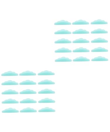 Didiseaon 30 Pairs Eyelash Lifting Pad Lash Shield Photocard Holder Keychain Eyelash Curlers Lash Lift Supplies Eyelash Lift Tool Eyelash Perm Pads Perm Kit Silica Gel Silicone Pad Cosmetic