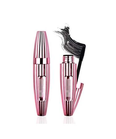 1pcs Fluffy Mascara Volume Maquillage 4D Fibre Silk Lash Mascara Mascara Waterproof pais Extension Longue Curling Maquillage Cils (Couleur : As Show)